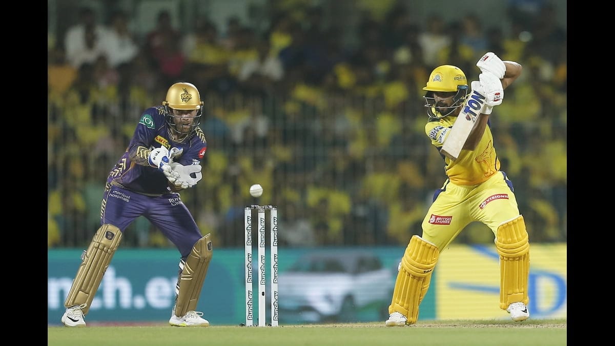 In his team's 7-wicket victory over KKR, CSK captain Ruturaj Gaikwad returned to form