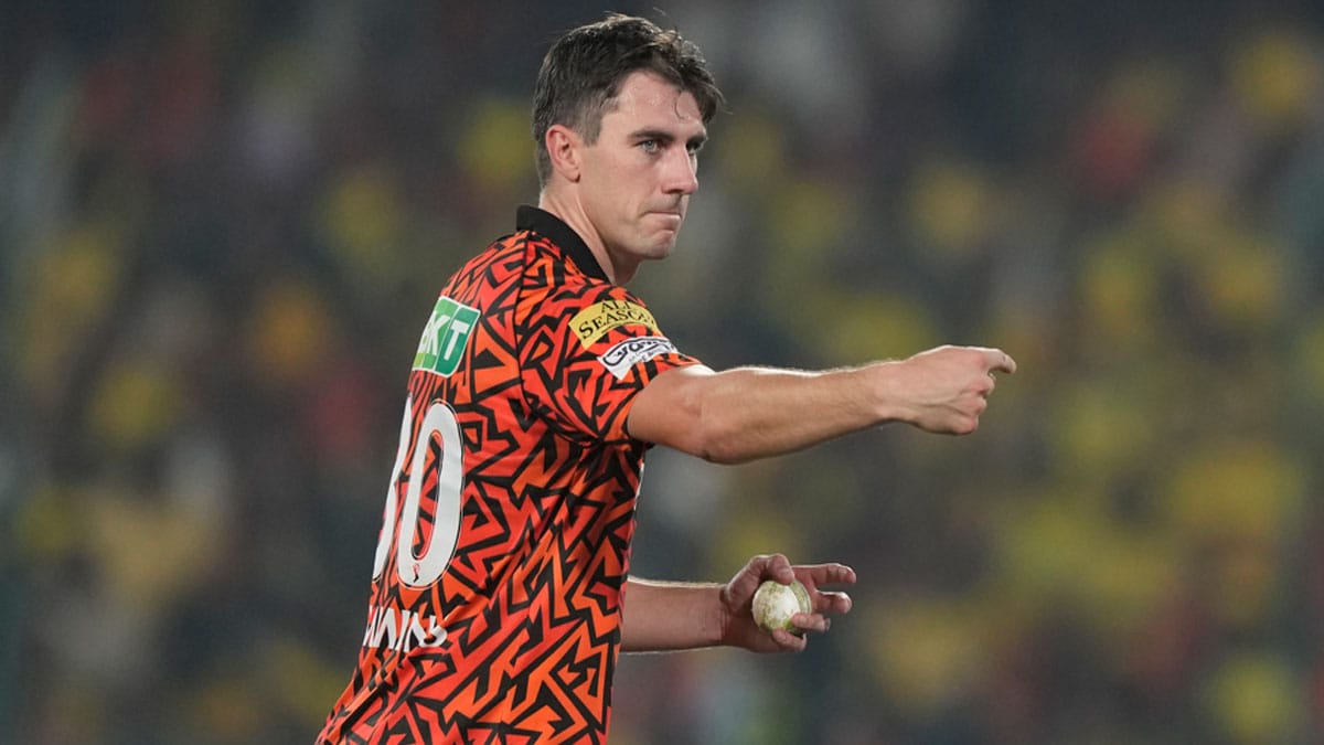 SRH captain Pat Cummins demonstrated his sportsmanship by withdrawing his appeal for obstructing the field against Ravindra Jadeja