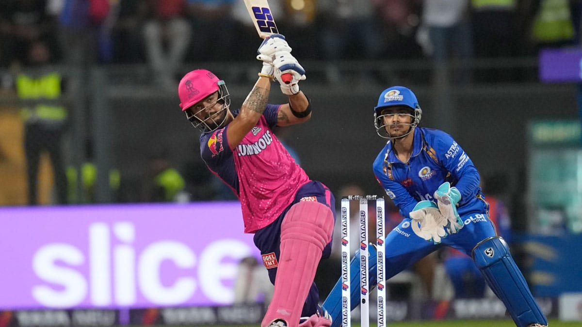 Rajasthan Royals completed a hat-trick of victories in the IPL 2024 by beating Mumbai Indians by six wickets